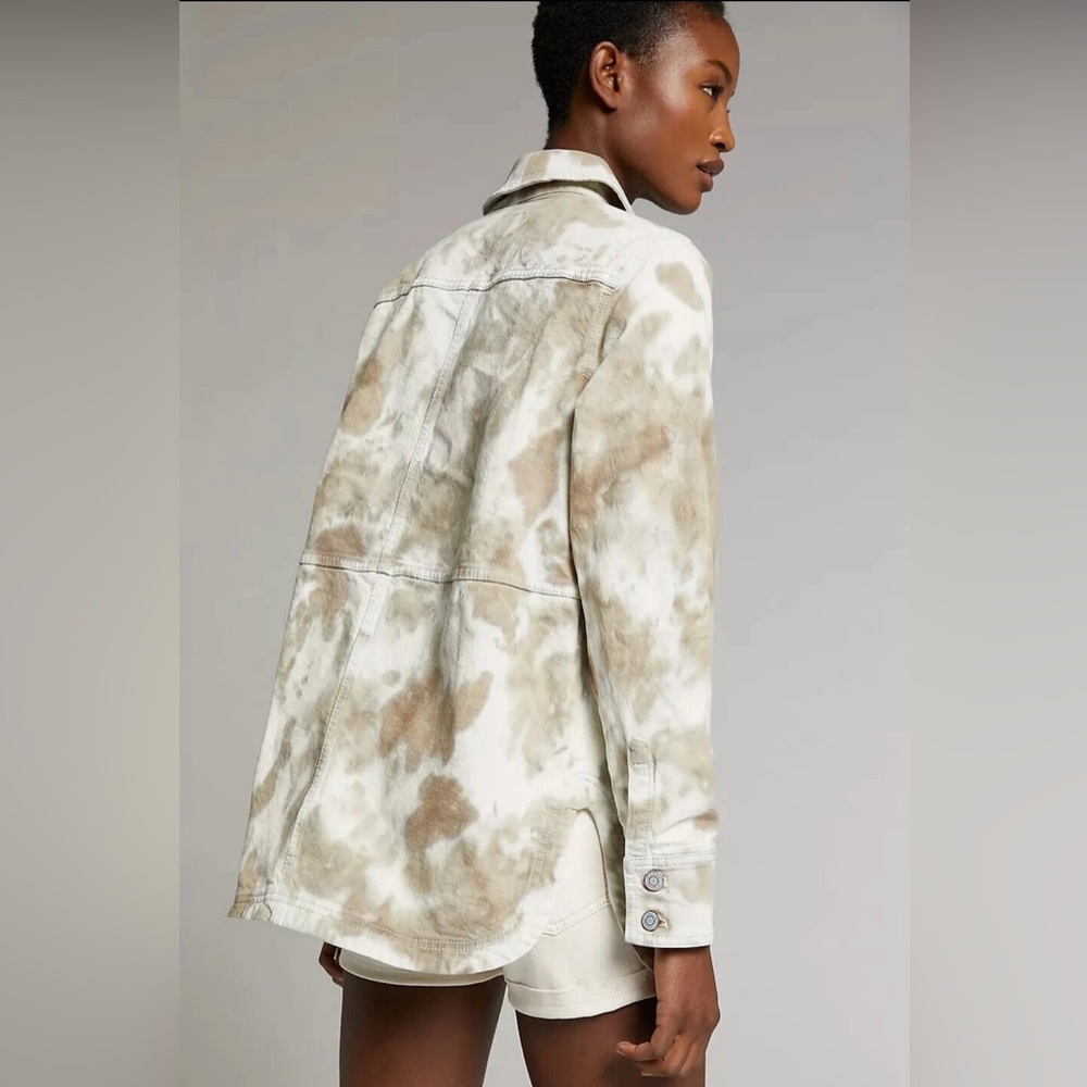 NWT Anthropologie Pilcro Cream and Tan Denim
Jacket Size: S - Picture 2 of 13